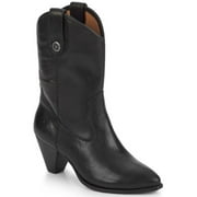 Frye Women's June Western Booties Snip Toe Black 9 M